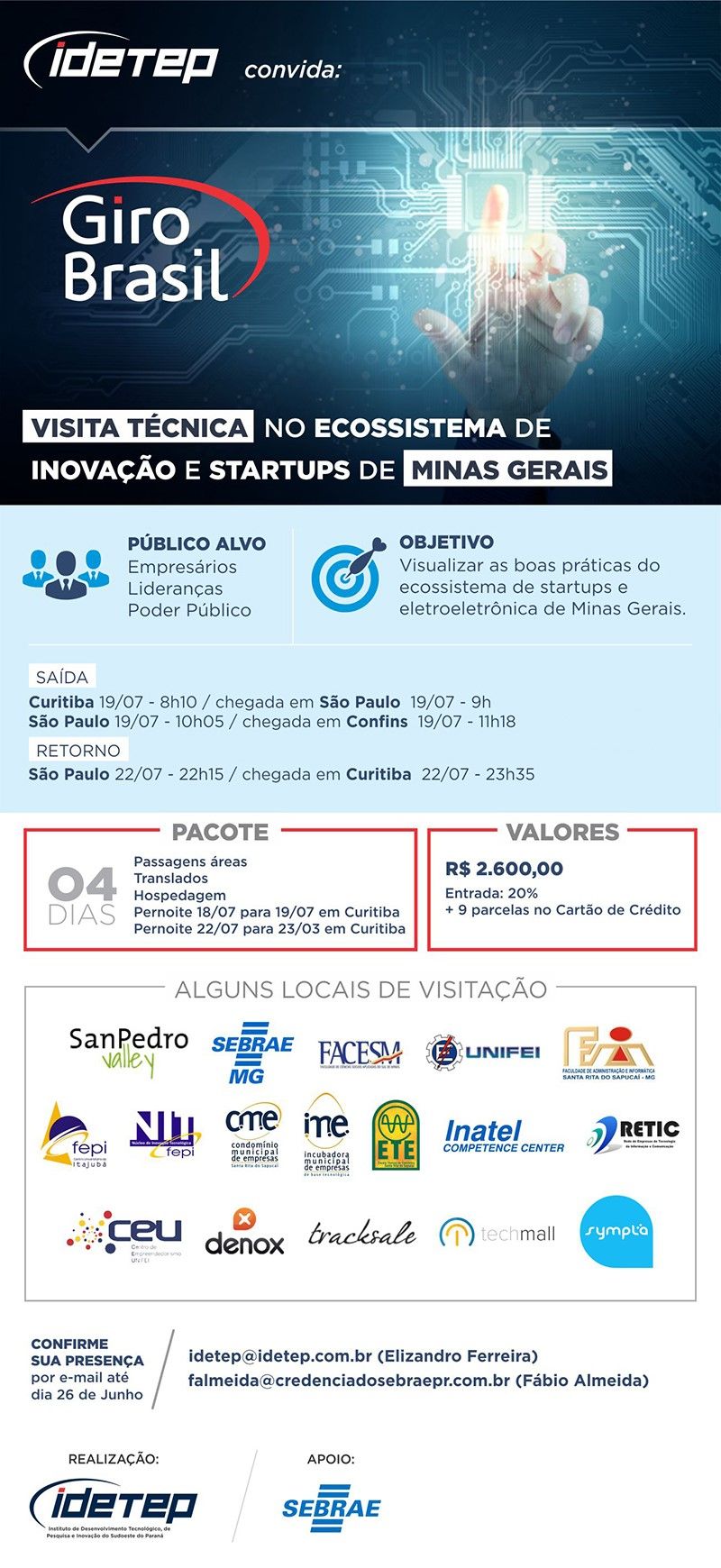 VIAGEM GIRO BRASIL