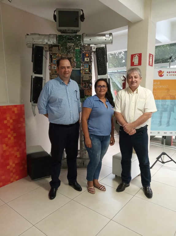 EX-PRESIDENTE DA SUDOTEC FAZ VISITA A INSTITUIÇÃO