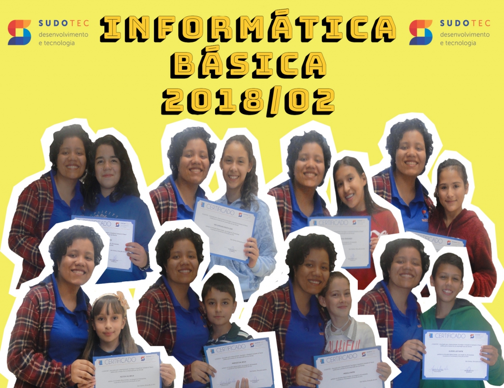 Encerramento e certificação dos cursos de informatica básica, avançada e computação gráfica 