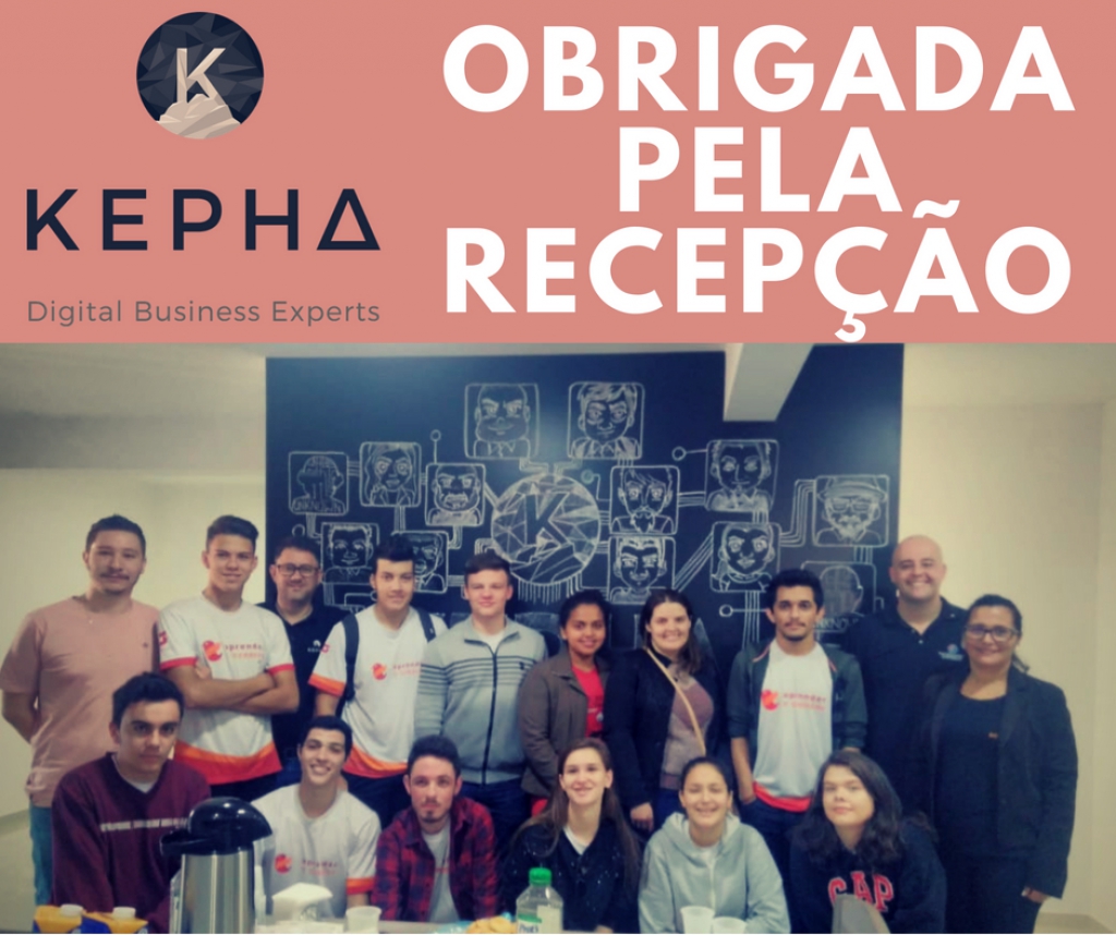Alunos do projeto Aprender e Crescer visitam empresas parceiras.