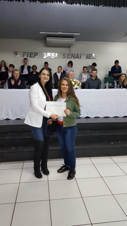 FORMANDO DA 15ª EDIÇÃO DO PROJETO APRENDER E CRESCER