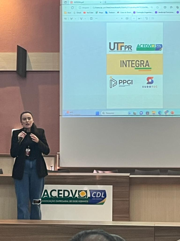 SUDOTEC É PARCEIRA NO EVENTO INTEGRA REALIZADA PELA UTFPR