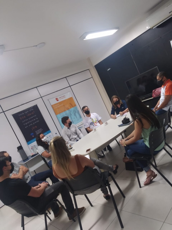 EMPRESAS DA INCUBADORA SUDOTEC RECEBEM VISITA SEBRAE E CRESOL