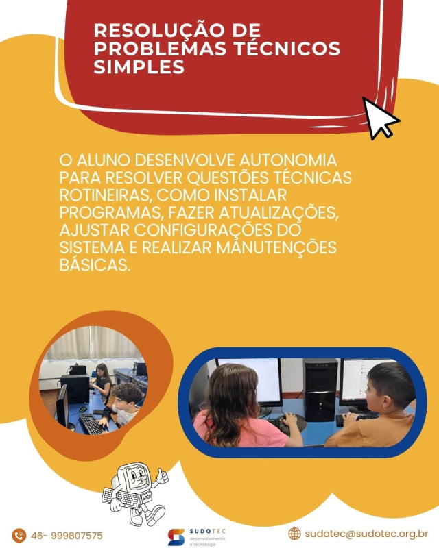 Informática é muito mais que aprender a mexer no computador!