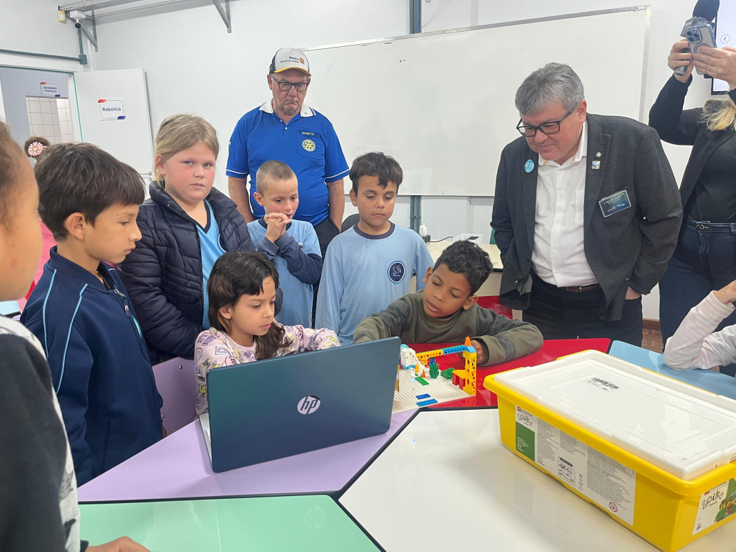 Sudotec recebe visita do Governador do Rotary Club Sr Wilson jr