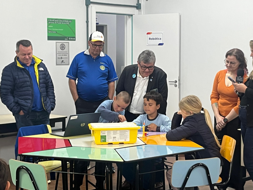 Sudotec recebe visita do Governador do Rotary Club Sr Wilson jr