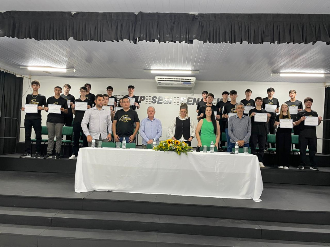 Formatura dos Alunos do Aprender e Crescer